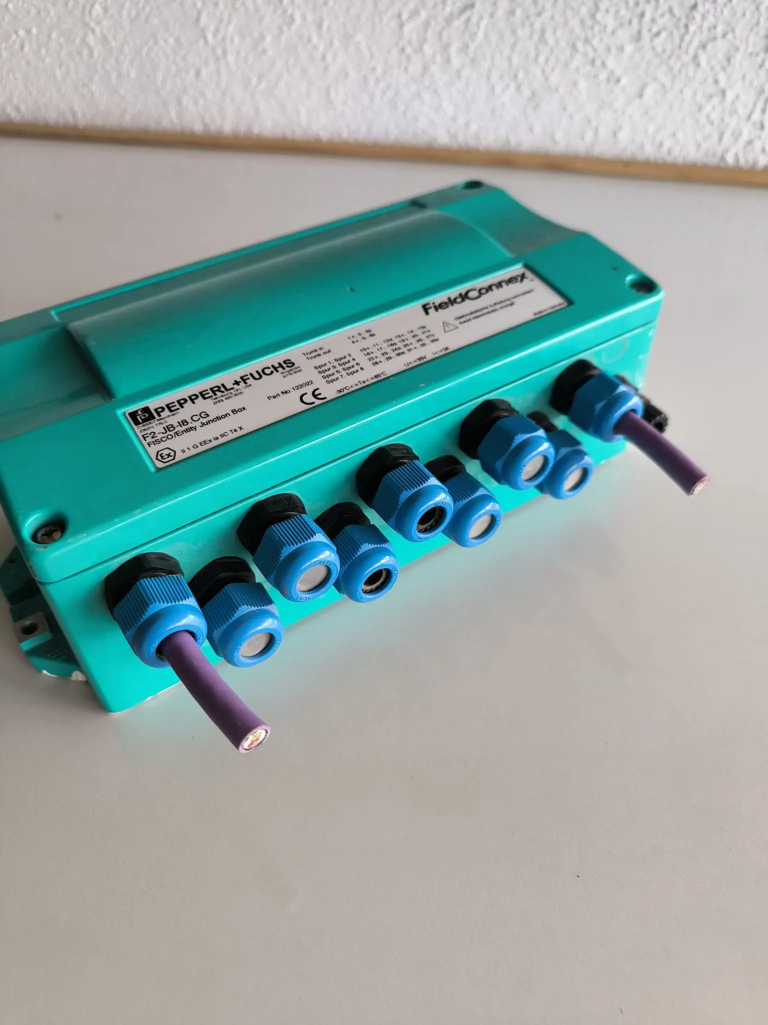 CAJAS DE CONEXIONES PEPPERL + FUCHS F2-JB-I8. CG ATEX - 2