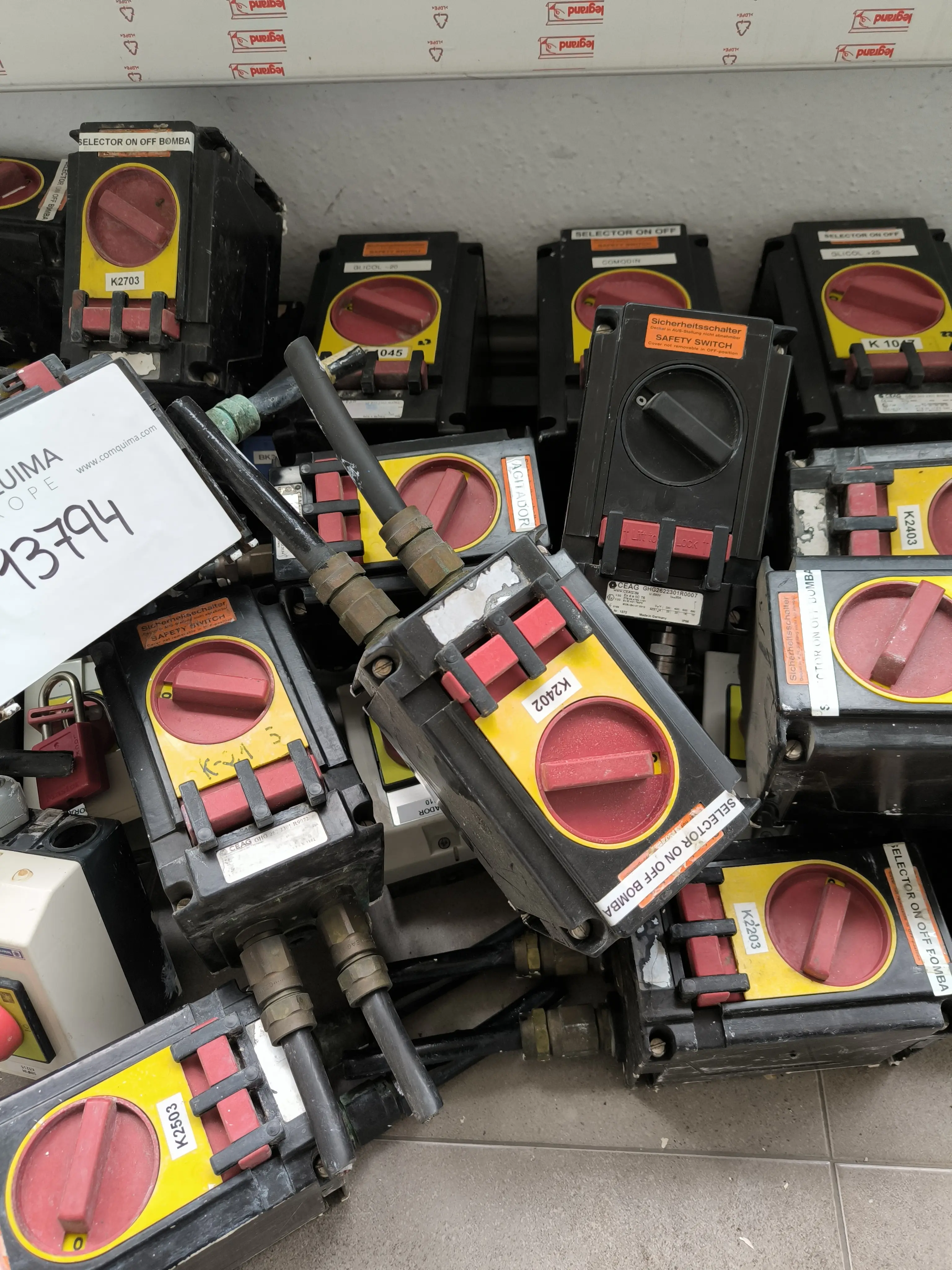 INTERRUPTOR DE SEGURIDAD CEAG GHG ATEX - 3