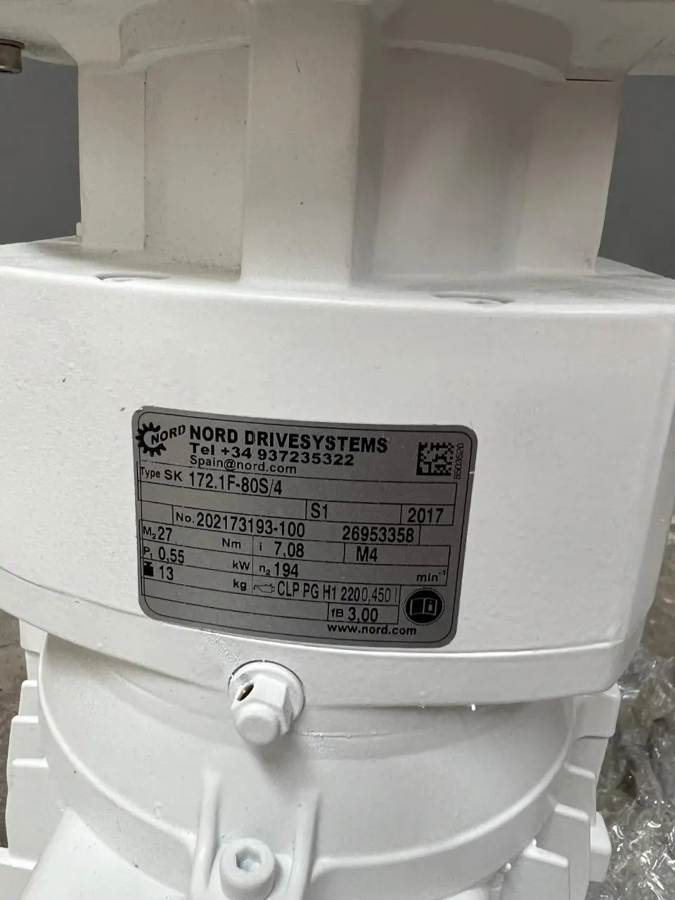 AGITADOR TIPO HELICE TRIPALA INOXPA NBI 0,55 kW 194 rpm - 5